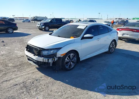 2017 Honda Civic Ex-L z USA, uszkodzony, nr VIN 19XFC1F70HE007321